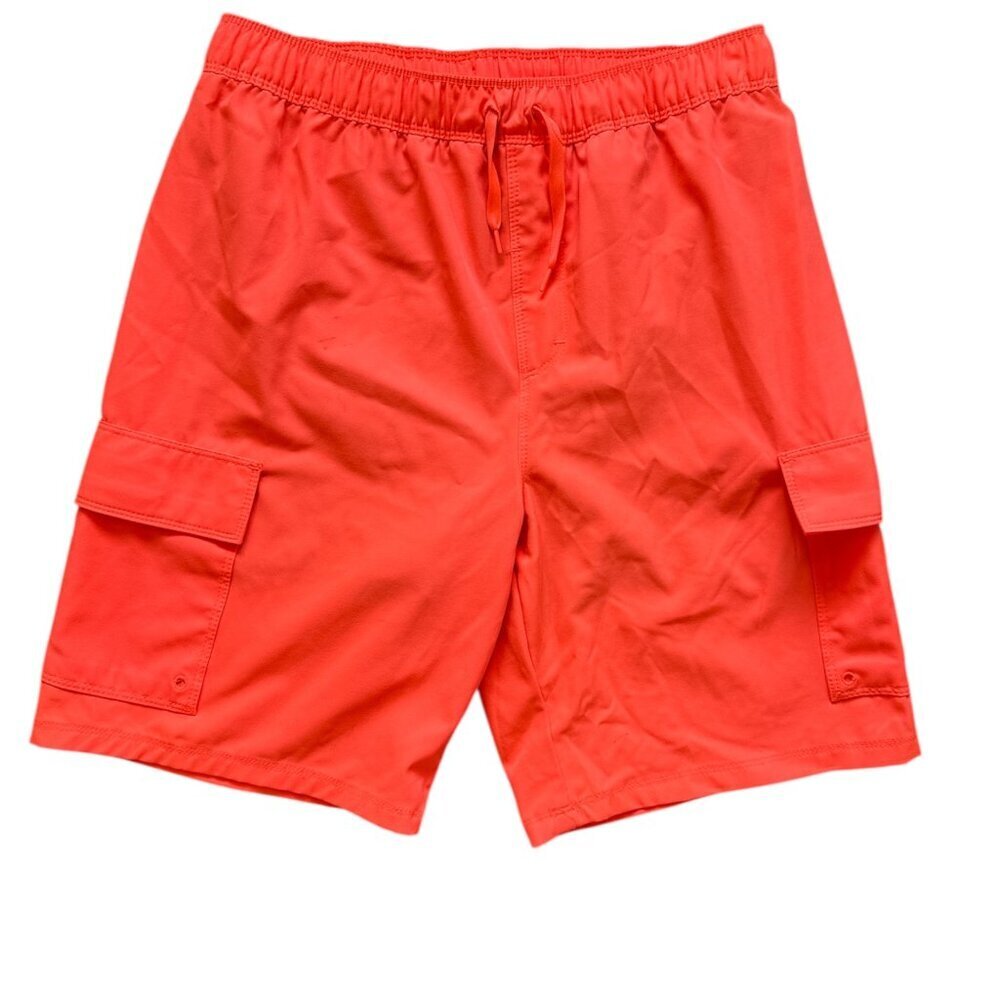 🔥 4 for $20 DEAL 🔥 Hurley Cargo Swim Shorts XXL 18/20 Coral Orange Boardshorts